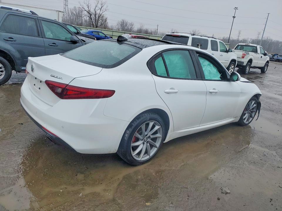 2023 Alfa romeo Giulia VIN ZARFANAN0P7673778 COPART salvage auction — FRONT END, Mi - Scrap Certificate Of Title, sold $3,650 on 2026-07-10 (photo 3)