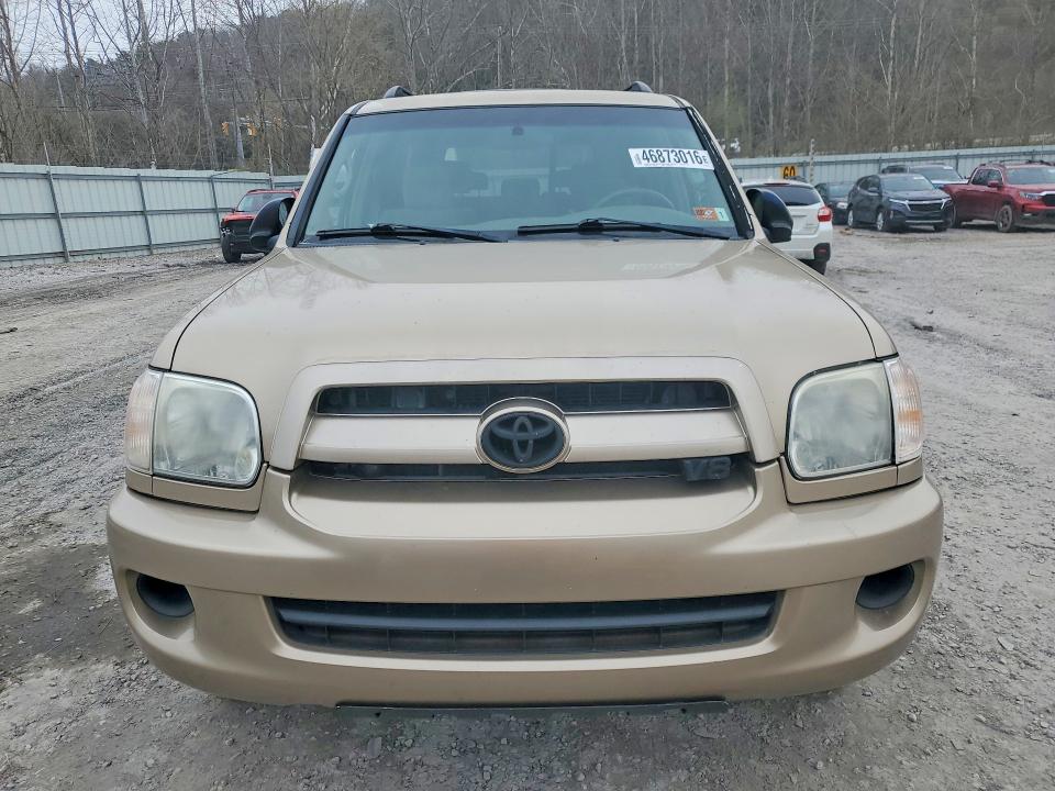 2007 Toyota Sequoia VIN 5TDBT44A67S285479 COPART salvage auction — REAR END, Wv - Salvage Certificate, sold $1,650 on 2026-07-02 (photo 5)