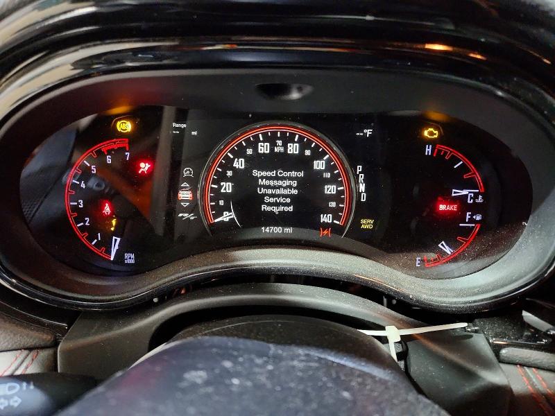 2025 Dodge Durango VIN 1C4SDJCT4SC501189 COPART salvage auction — FRONT END, Nh - Cert Of Title-Salvage, sold $9,000 on 2026-07-02 (photo 9)