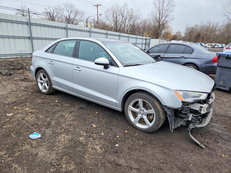 2015 Audi A3 VIN WAUBFGFF3F1011845 COPART salvage auction — FRONT END, Ct - Cert Of Title-Salvage, sold $2,600 on 2026-07-31 (photo 4)