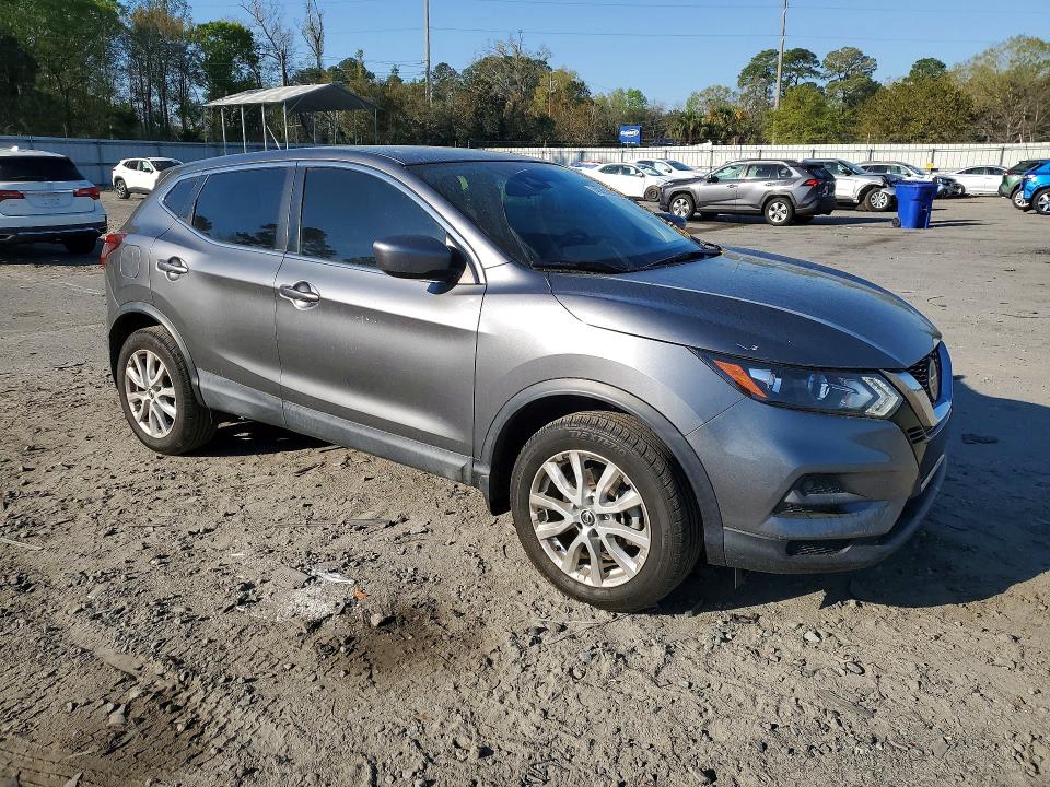 2020 Nissan Rogue VIN JN1BJ1CVXLW542956 COPART salvage auction — SIDE, Sc - Cert Of Title-Salvage, sold $3,200 on 2026-07-09 (photo 4)