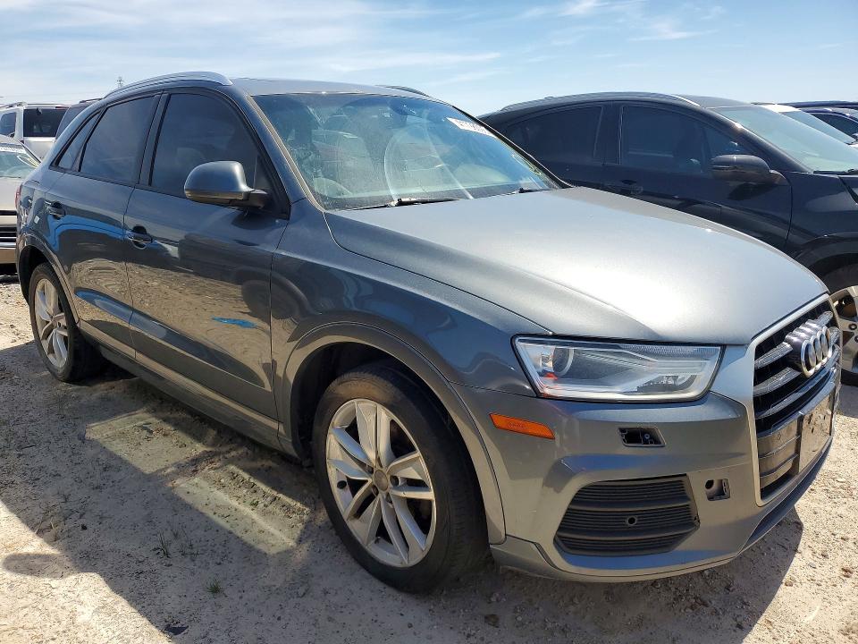 2017 Audi Q3 VIN WA1BCCFSXHR016976 COPART salvage auction — REAR END, Tx - Certificate Of Title, sold $1,450 on 2026-07-07 (photo 4)