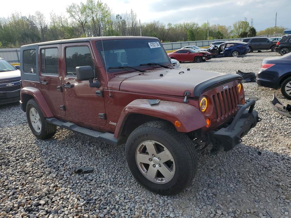 2007 Jeep Wrangler / VIN 1J8GA59147L113973 COPART salvage auction — FRONT END, TN - SALVAGE CERTIFICATE, sold $3,250 on 2026-07-09 (photo 4)