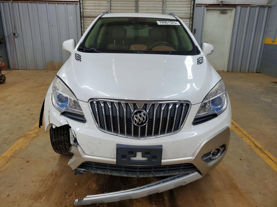 2014 Buick Encore VIN KL4CJDSB4EB619285 COPART salvage auction — FRONT END, Nc - Salvage Certificate Of Title, sold $1,100 on 2026-07-15 (photo 5)