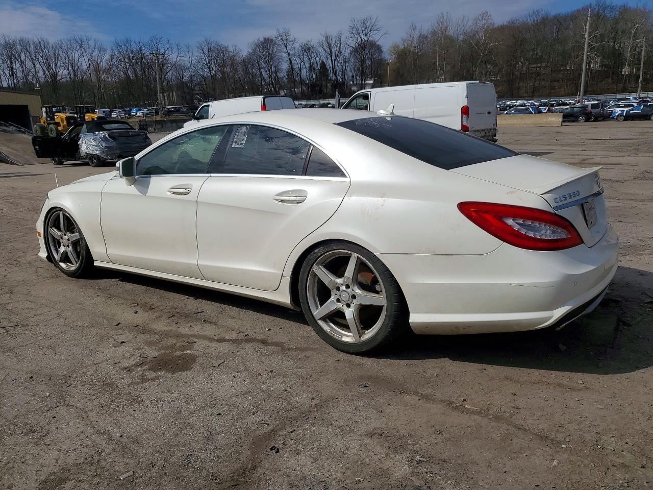 2014 Mercedes-Benz CLS-Class VIN WDDLJ7DB4EA100222 COPART salvage auction — Front End, WV - CERTIFICATE OF TITLE, sold $3,500 on 2026-04-24 (photo 2)