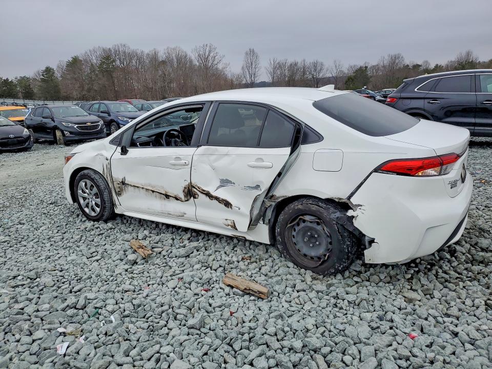 2021 Toyota Corolla VIN JTDEPMAE6MJ189286 COPART salvage auction — SIDE, Nc - Salvage Certificate Of Title, sold $4,900 on 2026-07-08 (photo 2)