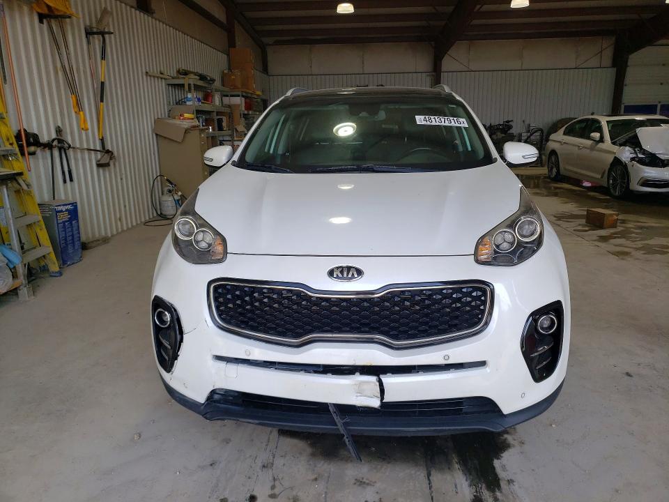 2017 Kia Sportage VIN KNDPN3AC6H7227707 COPART salvage auction — FRONT END, MD - CERT OF SALVAGE > 75% DAMAGE, sold $3,100 on 2026-07-02 (photo 5)