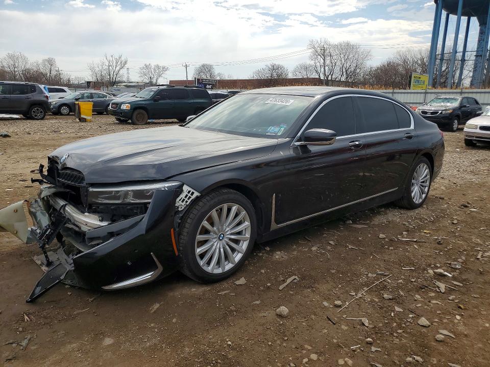 2022 BMW 7er VIN WBA7T4C05NCH98171 — COPART salvage auction photo