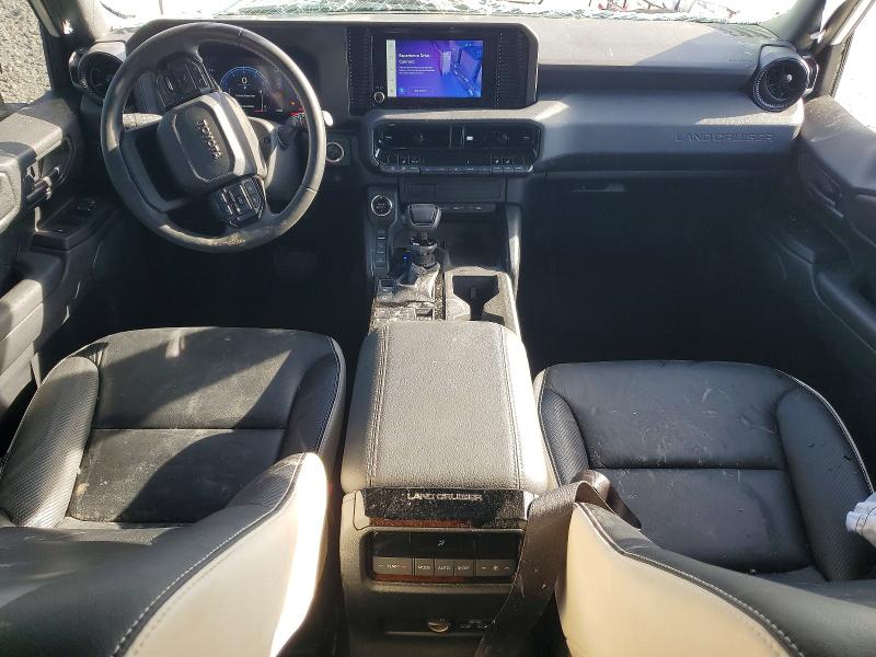2024 Toyota Land cruiser VIN JTEABFAJ9RK004182 COPART salvage auction — Rollover, TX - CERTIFICATE OF TITLE, sold $21,600 on 2026-06-02 (photo 8)