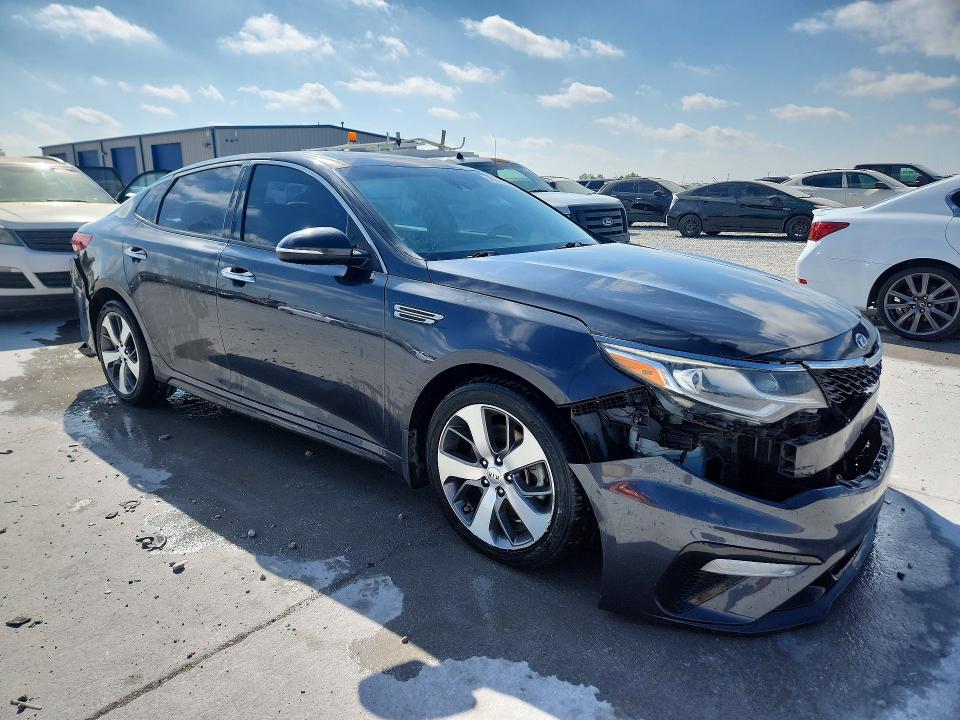 2019 Kia Optima VIN 5XXGT4L37KG295103 COPART salvage auction — FRONT END, TX - CERTIFICATE OF TITLE, sold $275 on 2026-07-21 (photo 4)