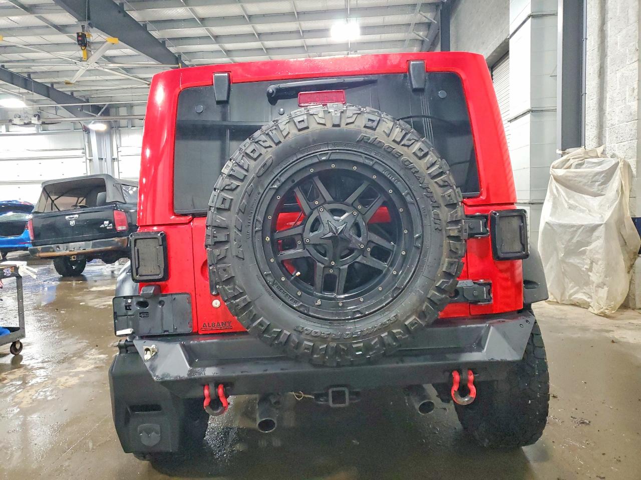 2017 Jeep Wrangler Unlimited VIN 1C4BJWFG5HL578814 COPART salvage auction — Rollover, MN - CERT OF TITLE-SALVAGE, sold $4,750 on 2026-06-30 (photo 6)