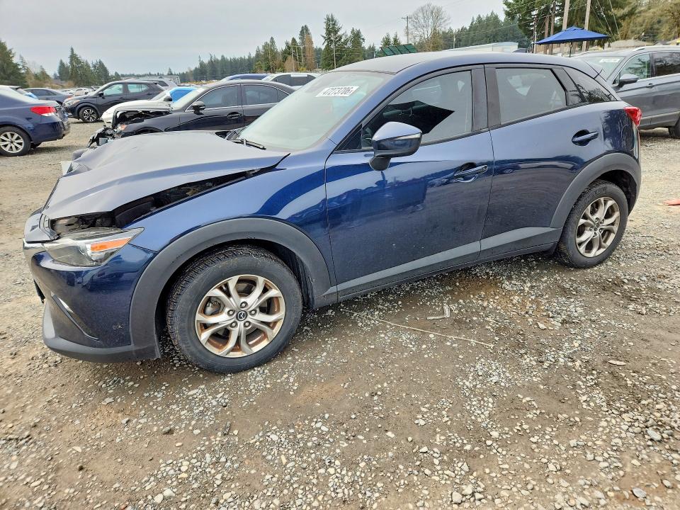 2019 Mazda Cx-3 VIN JM1DKFC74K1434670 COPART salvage auction — FRONT END, Wa - Bill Of Sale, sold $2,250 on 2026-07-18 (photo 1)