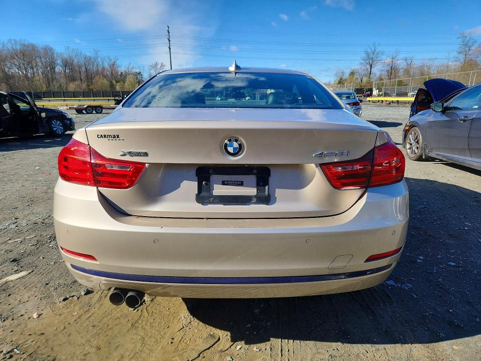 2016 BMW 4er VIN WBA3N9C50GK250375 COPART salvage auction — FRONT END, Md - Cert Of Salvage > 75% Damage, sold $2,250 on 2026-07-07 (photo 6)