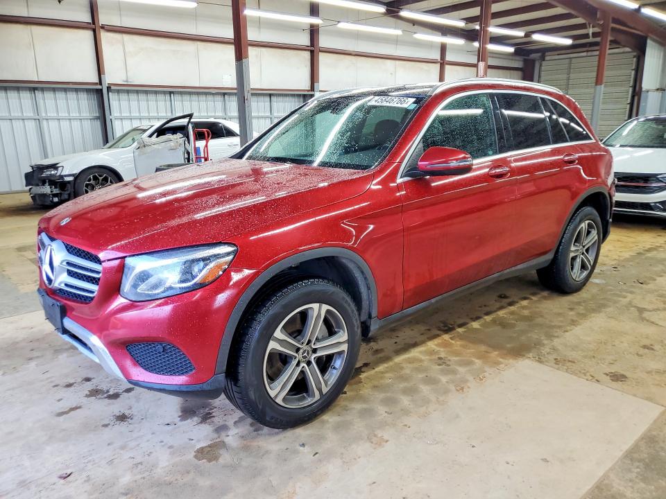 2018 Mercedes-benz Glc VIN WDC0G4KBXJV016318 COPART salvage auction — REAR END, Nc - Salvage Certificate Of Title, sold $8,100 on 2026-07-15 (photo 1)