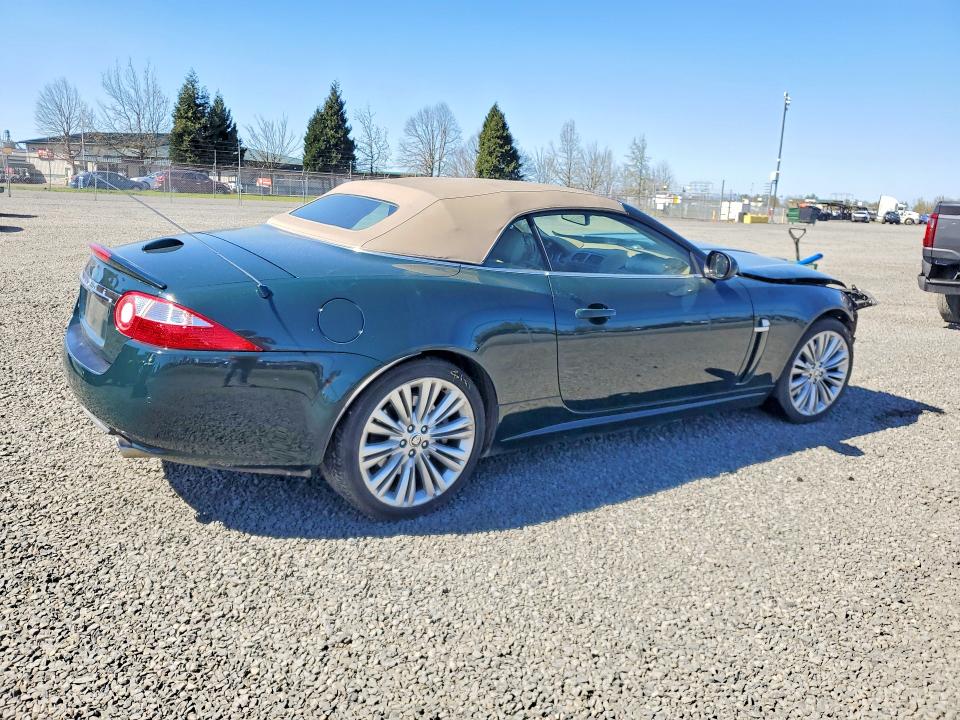 2007 Jaguar Xk VIN SAJDA44BX75B03882 COPART salvage auction — FRONT END, Or - Salvage Title Certificate, sold $925 on 2026-07-07 (photo 3)