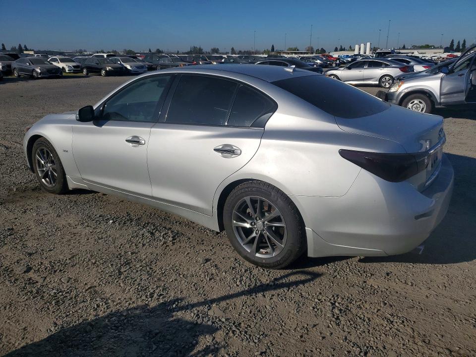 2017 Infiniti VIN JN1EV7AP9HM743274 COPART salvage auction — FRONT END, Wv - Salvage Certificate, sold $2,500 on 2026-07-16 (photo 2)