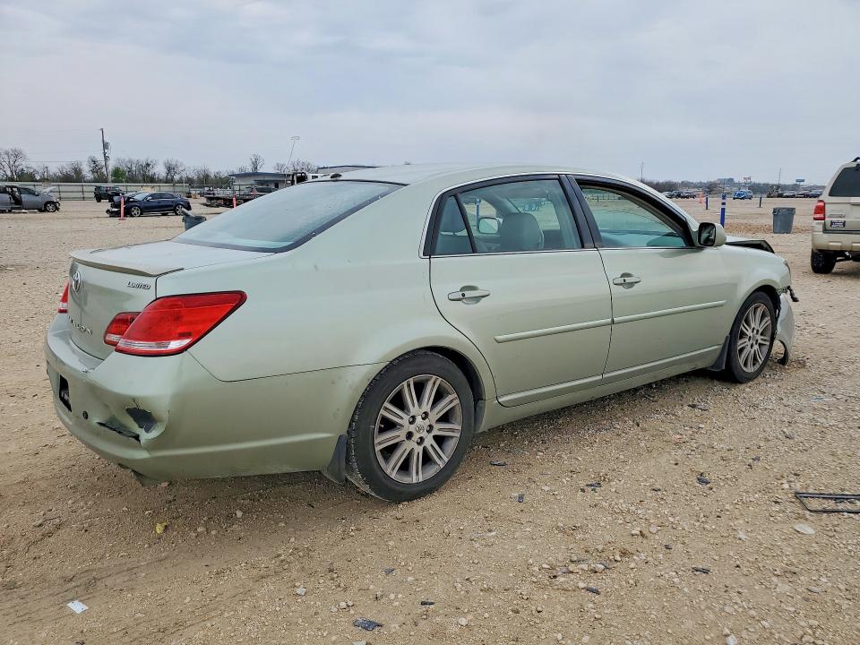 2007 Toyota Avalon VIN 4T1BK36B97U183393 COPART salvage auction — FRONT END, Tx - Certificate Of Title, sold $850 on 2026-07-09 (photo 3)