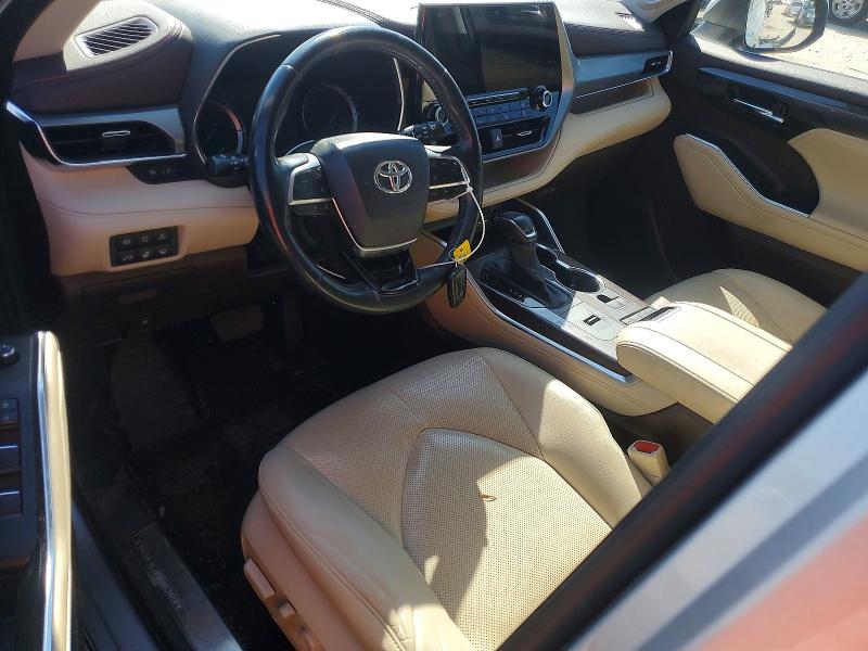 2021 Toyota Highlander VIN 5TDFARAH9MS005331 COPART salvage auction — FRONT END, Sc - Cert Of Title-Salvage, sold $14,800 on 2026-07-06 (photo 8)