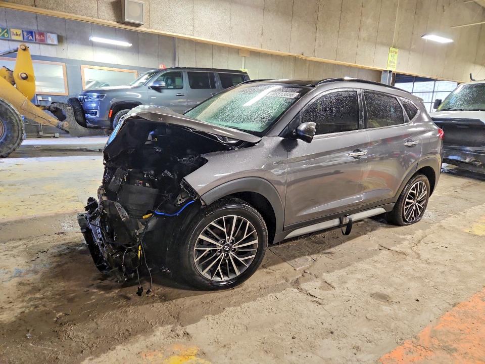 2020 Hyundai Tucson VIN KM8J3CAL5LU242488 COPART salvage auction — FRONT END, In - Cert Of Title-Salvage Title, sold $2,200 on 2026-07-10 (photo 1)