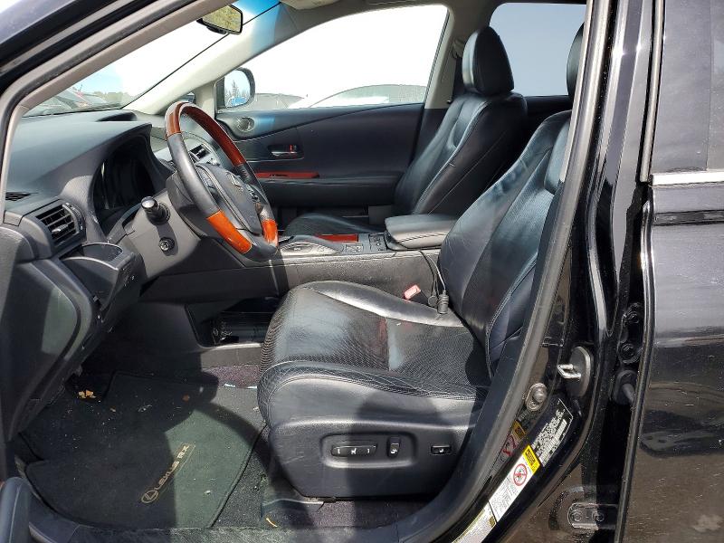 2012 Lexus Rx VIN JTJBC1BA4C2431359 COPART salvage auction — FRONT END, Ny - Mv907A-Parts Only, sold $2,050 on 2026-07-15 (photo 7)