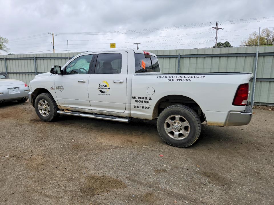 2017 Ram 2500 VIN 3C6UR4DL8HG632343 COPART salvage auction — FRAME DAMAGE, LA - CERT OF TITLE-SALVAGE, sold $4,400 on 2026-07-02 (photo 2)