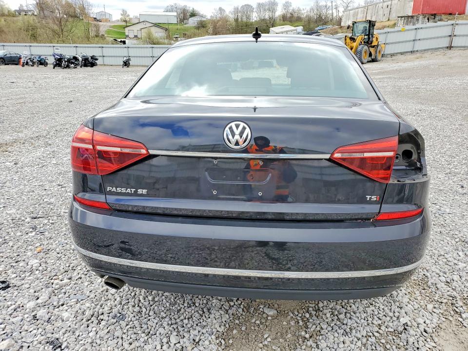 2017 Volkswagen Passat VIN 1VWBT7A38HC013619 COPART salvage auction — SIDE, Oh - Cert Of Title-Salvage, sold $2,600 on 2026-07-02 (photo 6)