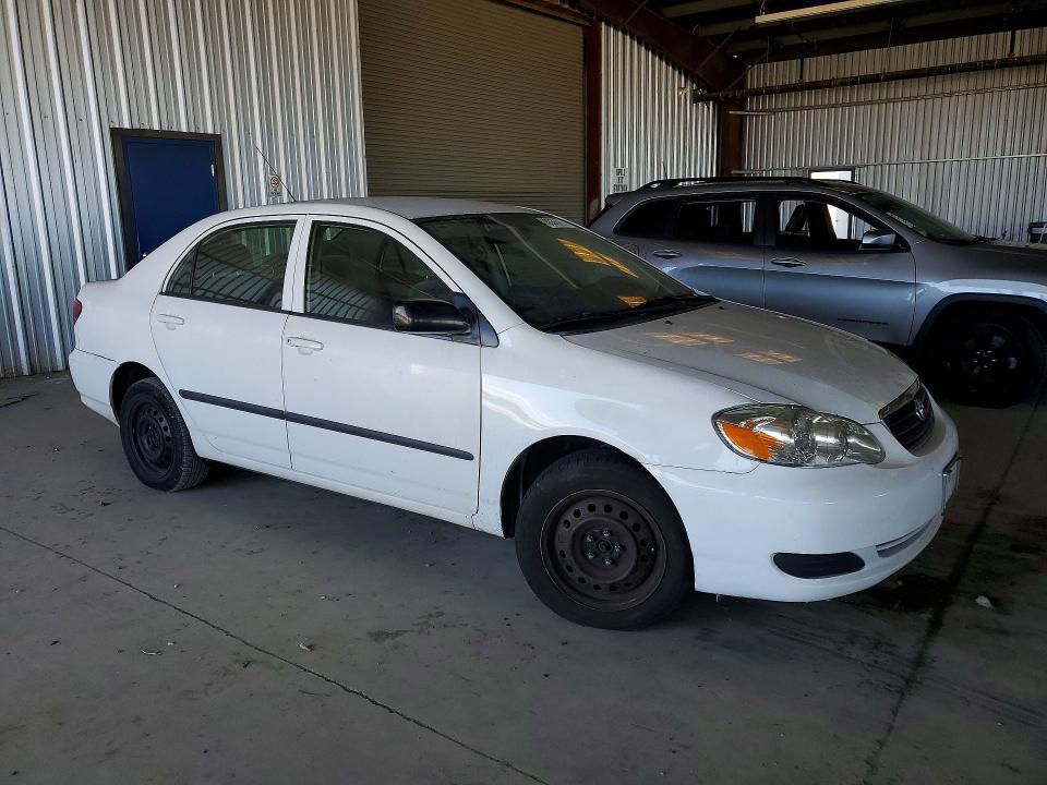 2005 Toyota Corolla VIN JTDBR32E050057072 COPART salvage auction — MINOR DENT/SCRATCHES, CA - DIS/DLR/EXP LIEN PAPERS-SALV, sold $725 on 2026-07-30 (photo 4)