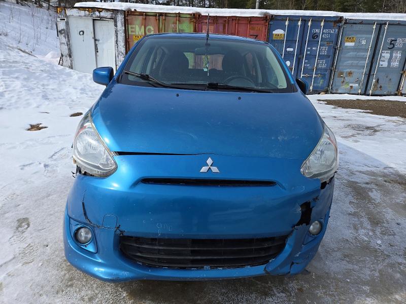 2014 Mitsubishi Mirage VIN ML32A4HJ2EH009823 COPART salvage auction — FRONT END, Qc - Gravement Accidente, sold $175 on 2026-07-07 (photo 5)