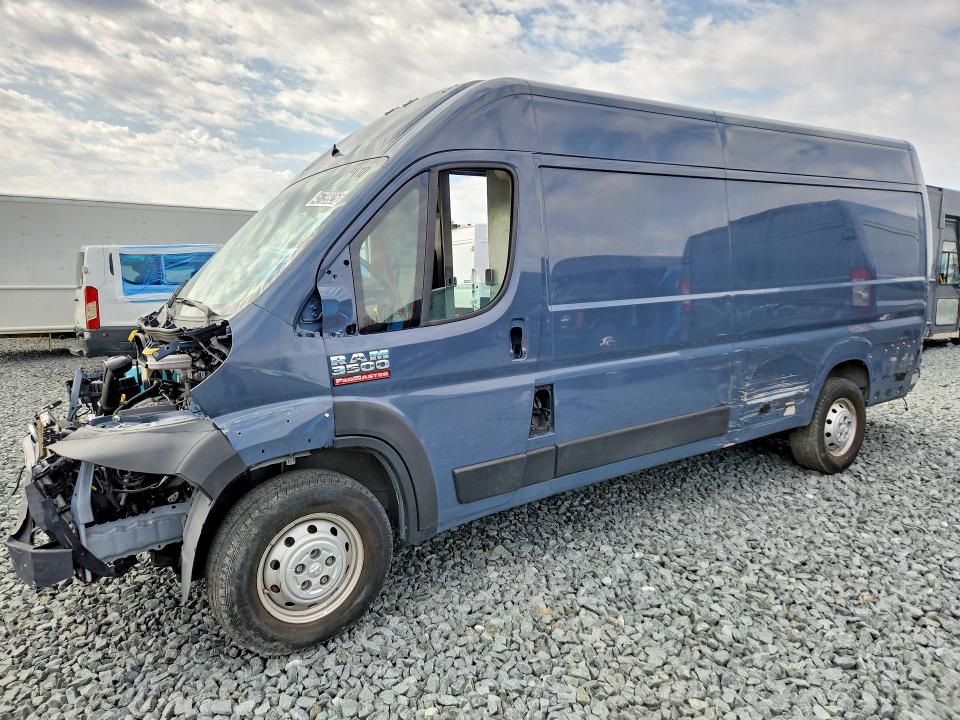 2021 Ram Promaster 3500 VIN 3C6MRVJG0ME544387 COPART salvage auction — ALL OVER, Mi - Scrap Certificate Of Title, sold $575 on 2026-07-08 (photo 1)