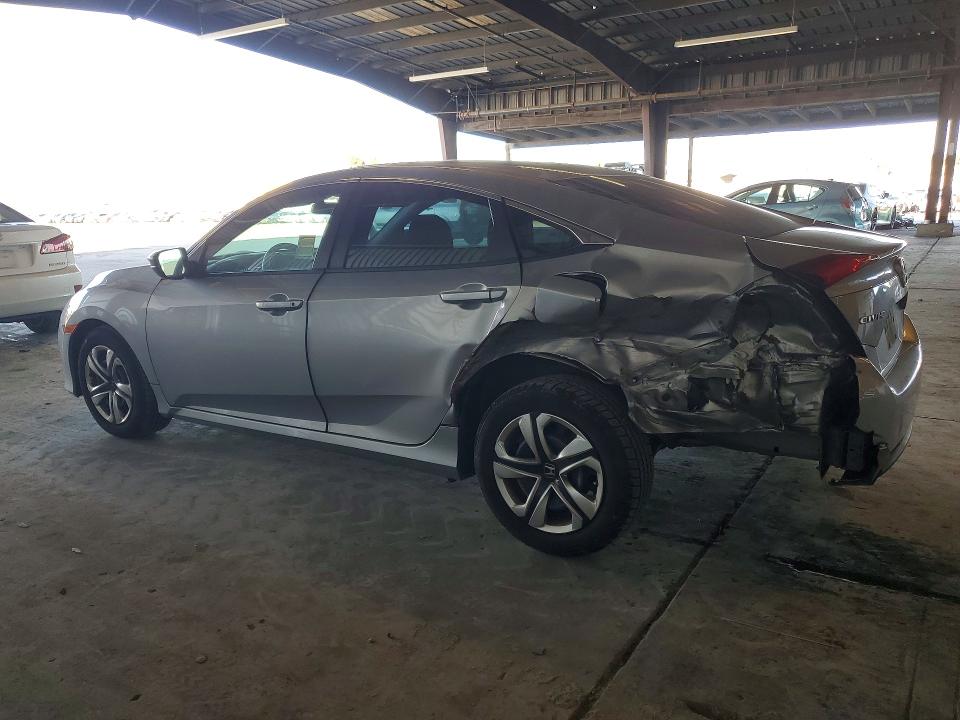 2016 Honda Civic VIN 19XFC2F5XGE230713 COPART salvage auction — REAR END, Ca - Salvage Certificate, sold $4,450 on 2026-07-30 (photo 2)
