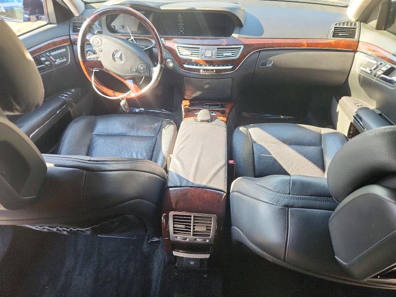 2013 Mercedes-benz S class VIN WDDNG9EB1DA523646 COPART salvage auction — REAR END, MD - CERT OF SALVAGE > 75% DAMAGE, sold $850 on 2026-07-28 (photo 8)