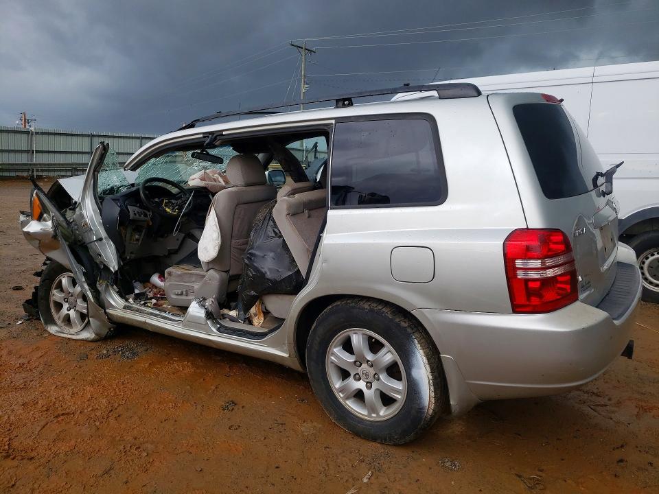 2003 Toyota Highlander VIN JTEHF21A730119796 COPART salvage auction — ALL OVER, Va - Cert Of Title - Salvage, sold $300 on 2026-07-31 (photo 2)