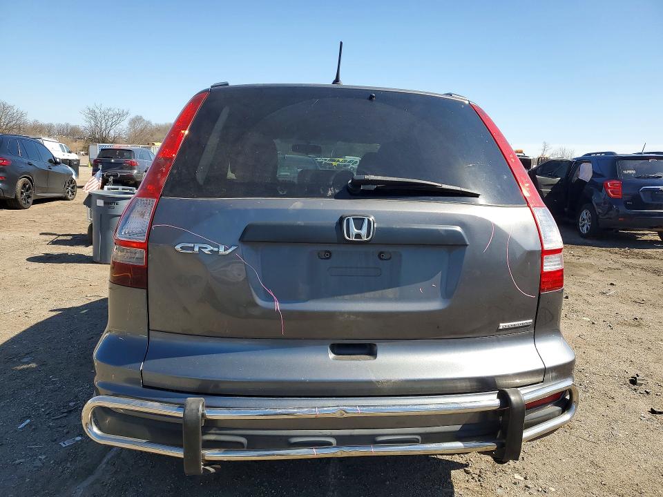 2011 Honda Cr-v VIN JHLRE3H40BC015734 COPART salvage auction — FRONT END, Md - Cert Of Salvage > 75% Damage, sold $2,100 on 2026-07-14 (photo 6)