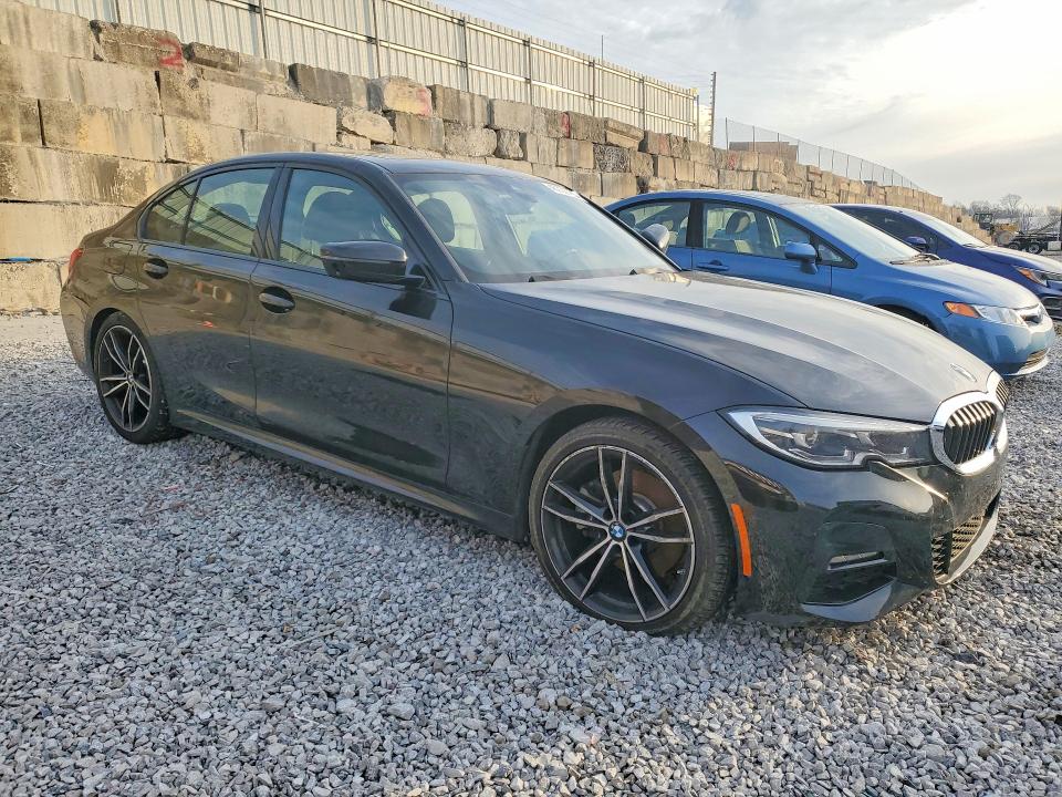 2021 BMW 3er VIN 3MW5R1J00M8B55186 COPART salvage auction — SIDE, Id - Salvage Certificate Of Title, sold $12,700 on 2026-07-02 (photo 4)