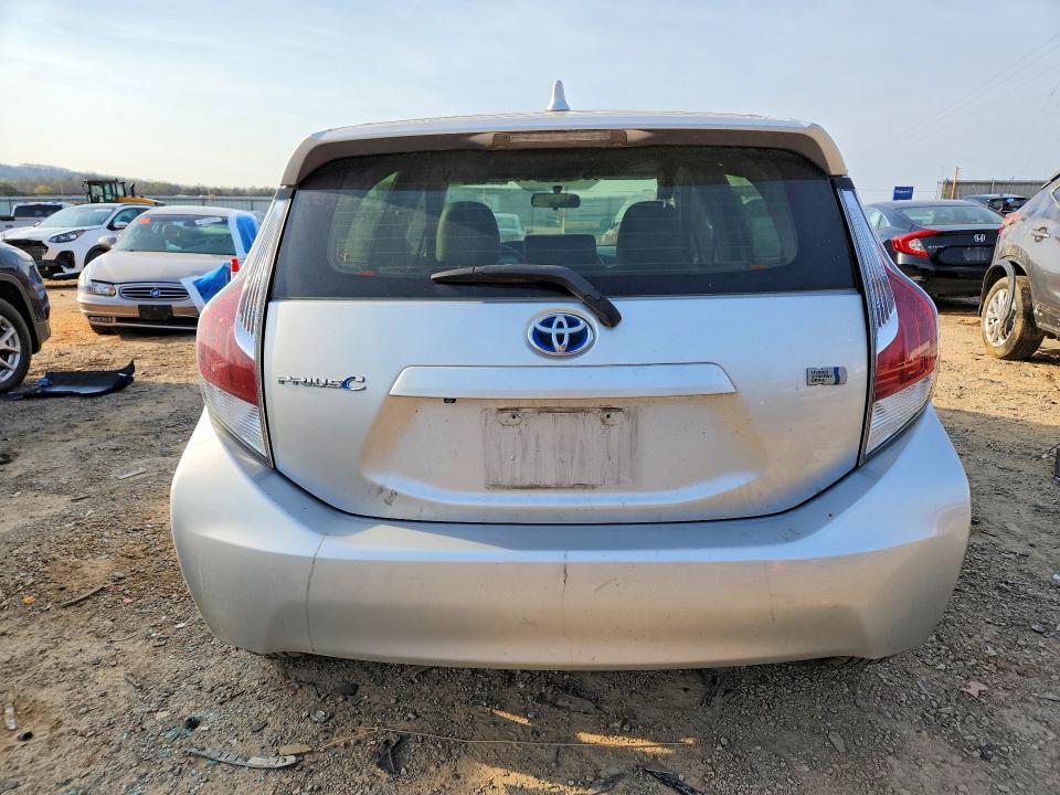 2015 Toyota Prius VIN JTDKDTB36F1089369 COPART salvage auction — FRONT END, VA, sold $200 on 2026-07-24 (photo 6)