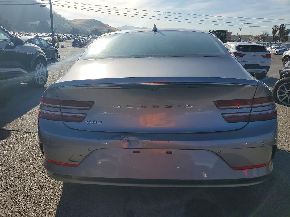 2023 Genesis G80 VIN KMTGE4S1XPU004719 COPART salvage auction — FRONT END, Az - Cert Of Title- Non Repair, sold $2,550 on 2026-07-09 (photo 6)