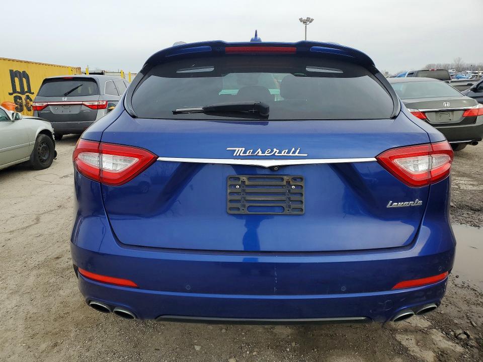 2017 Maserati Levante VIN ZN661YUS0HX246615 COPART salvage auction — MINOR DENT/SCRATCHES, VA - CERTIFICATE OF TITLE, sold $4,300 on 2026-07-03 (photo 6)
