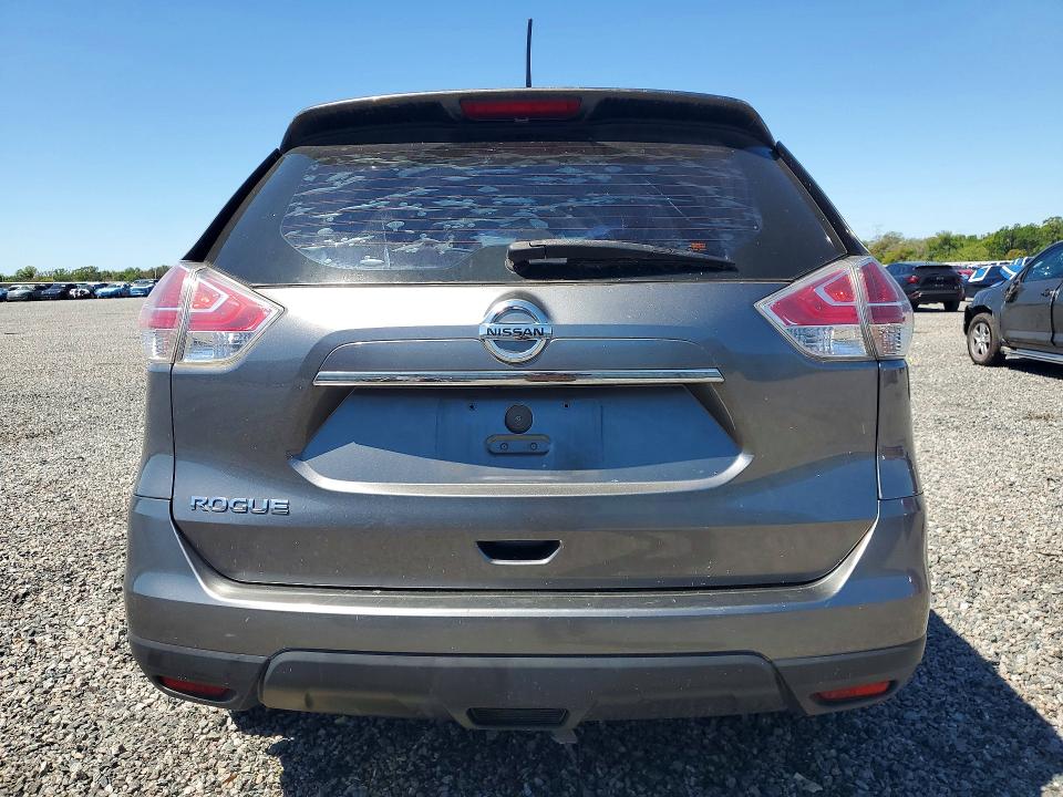2015 Nissan Rogue VIN KNMAT2MTXFP553766 COPART salvage auction — FRONT END, FL - CERT OF TITLE SLVG REBUILDABLE, sold $375 on 2026-07-24 (photo 6)