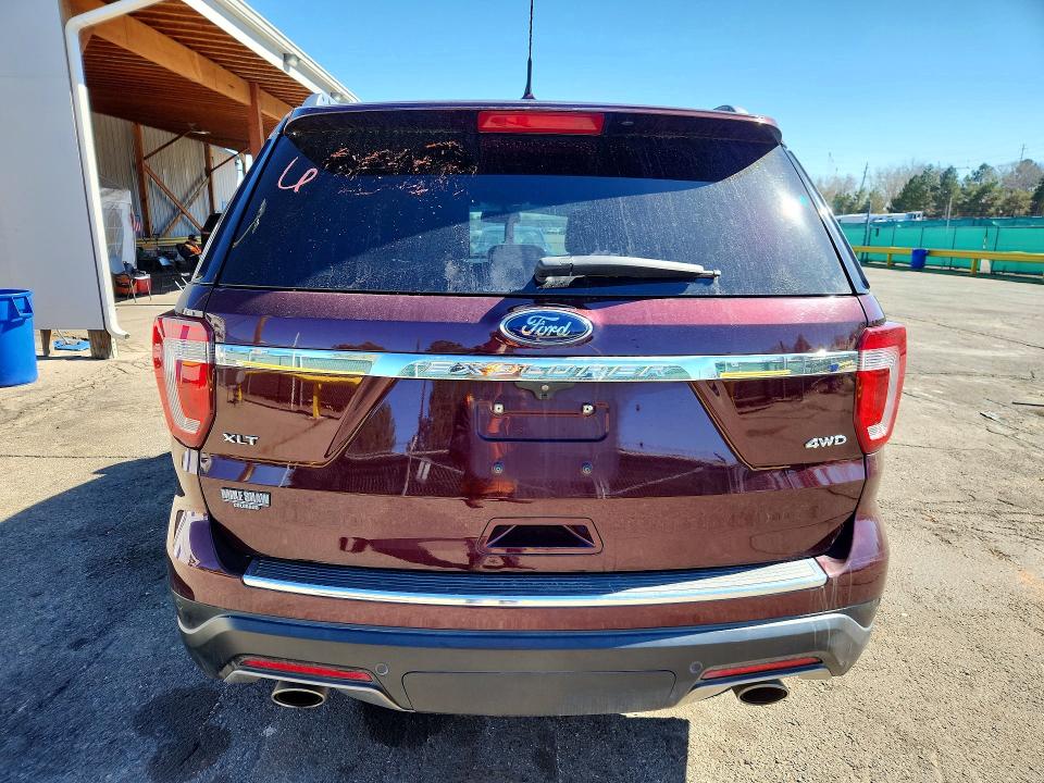 2018 Ford Explorer VIN 1FM5K8D83JGA96483 COPART salvage auction — SIDE, CO - SALVAGE TITLE, sold $4,400 on 2026-07-09 (photo 6)