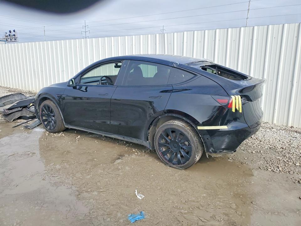 2022 Tesla Model y VIN 7SAYGDEE6NA016142 COPART salvage auction — REAR END, Oh - Cert Of Title-Salvage, sold $7,000 on 2026-07-24 (photo 2)