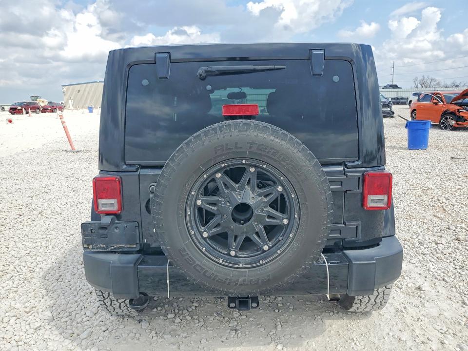 2017 Jeep Wrangler / VIN 1C4BJWEG1HL542510 COPART salvage auction — FRONT END, Tx - Salvage Vehicle Title, sold $7,100 on 2026-07-30 (photo 6)