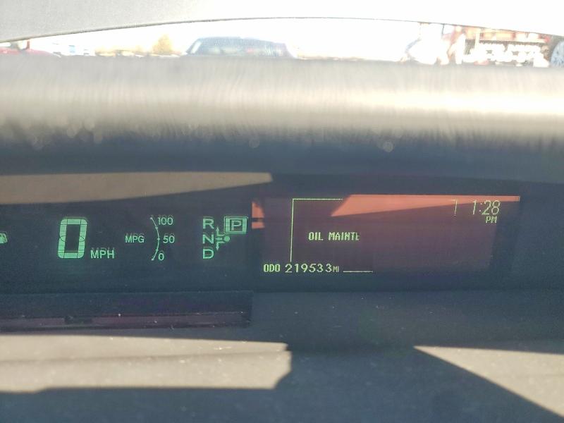 2011 Toyota Prius VIN JTDKN3DU2B5341186 COPART salvage auction — FRONT END, Wv - Salvage Certificate, sold $1,000 on 2026-07-28 (photo 9)