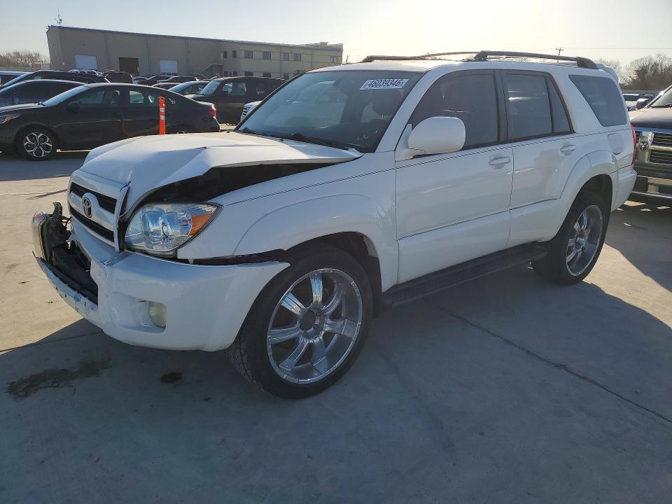 2006 Toyota 4runner VIN JTEBT17R268034537 COPART salvage auction — FRONT END, Tx - Salvage Vehicle Title, sold $4,550 on 2026-07-13 (photo 1)