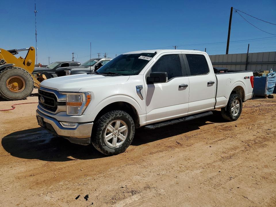 2022 Ford F-150 lightning VIN 1FTFW1E52NKE65572 COPART salvage auction — HAIL, TX - CERTIFICATE OF TITLE, sold $12,900 on 2026-07-23 (photo 1)