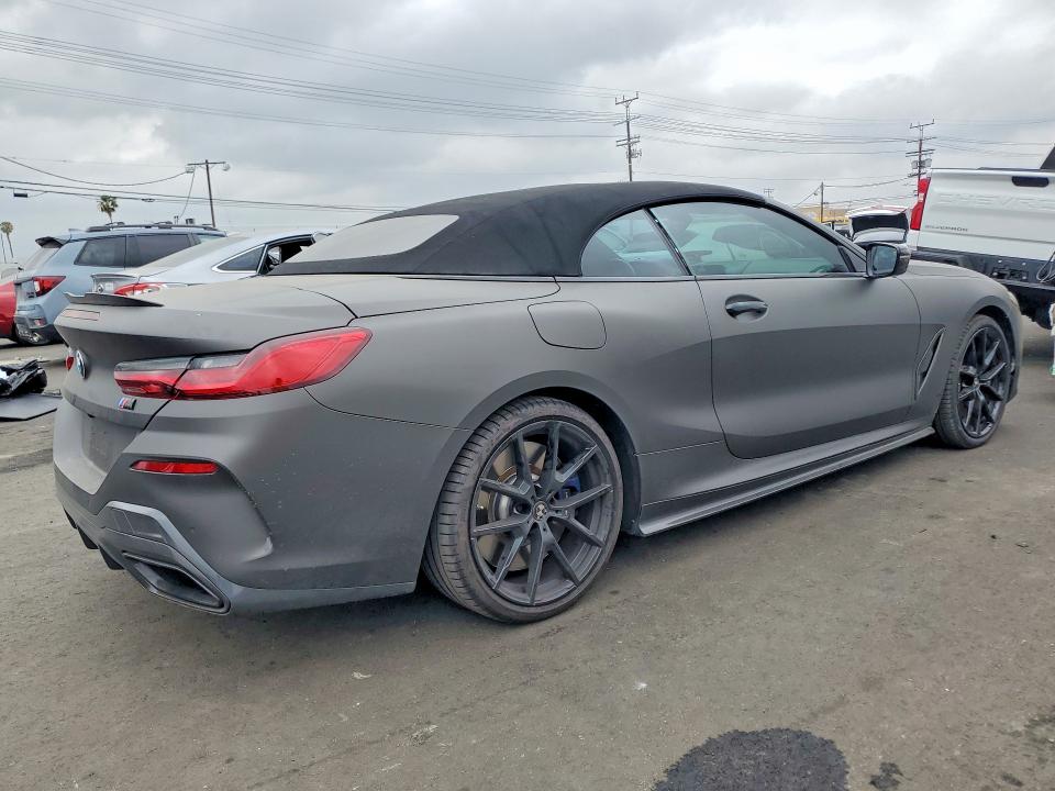 2019 BMW M8 VIN WBAFY4C51KBX39237 COPART salvage auction — SIDE, Ca - Salvage Certificate, sold $24,700 on 2026-07-07 (photo 3)