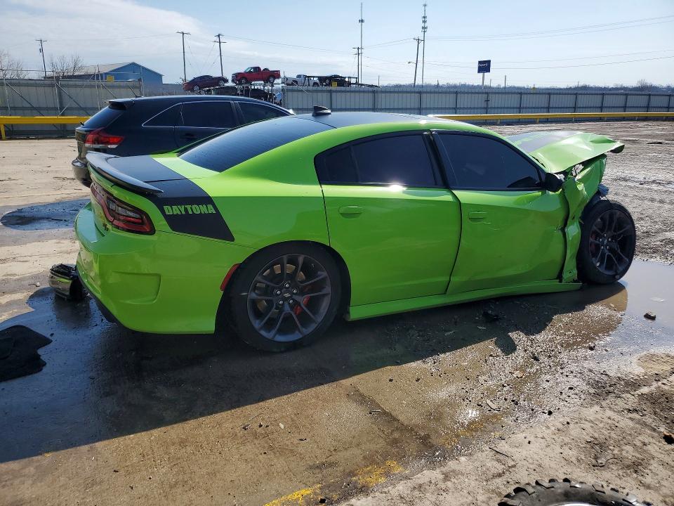 2023 Dodge Charger VIN 2C3CDXCT3PH671754 COPART salvage auction — Front End, KY - CERT OF TITLE-SALVAGE, sold $4,350 on 2026-05-06 (photo 3)