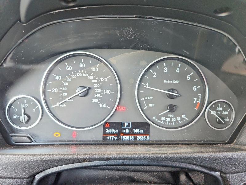 2016 BMW 3er VIN WBA8E1G50GNT34678 COPART salvage auction — FRONT END, Az - Cert Of Title - Salvage, sold $750 on 2026-07-07 (photo 9)