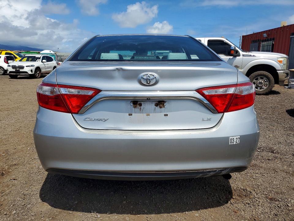 2015 Toyota Camry VIN 4T1BF1FK9FU908630 COPART salvage auction — WATER/FLOOD, Hi - Certificate Of Salvage, sold $750 on 2026-07-06 (photo 6)