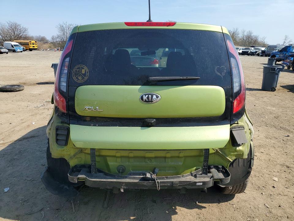 2019 Kia Soul VIN KNDJN2A21K7917024 COPART salvage auction — FRONT END, Md - Cert Of Salvage > 75% Damage, sold $125 on 2026-07-23 (photo 6)