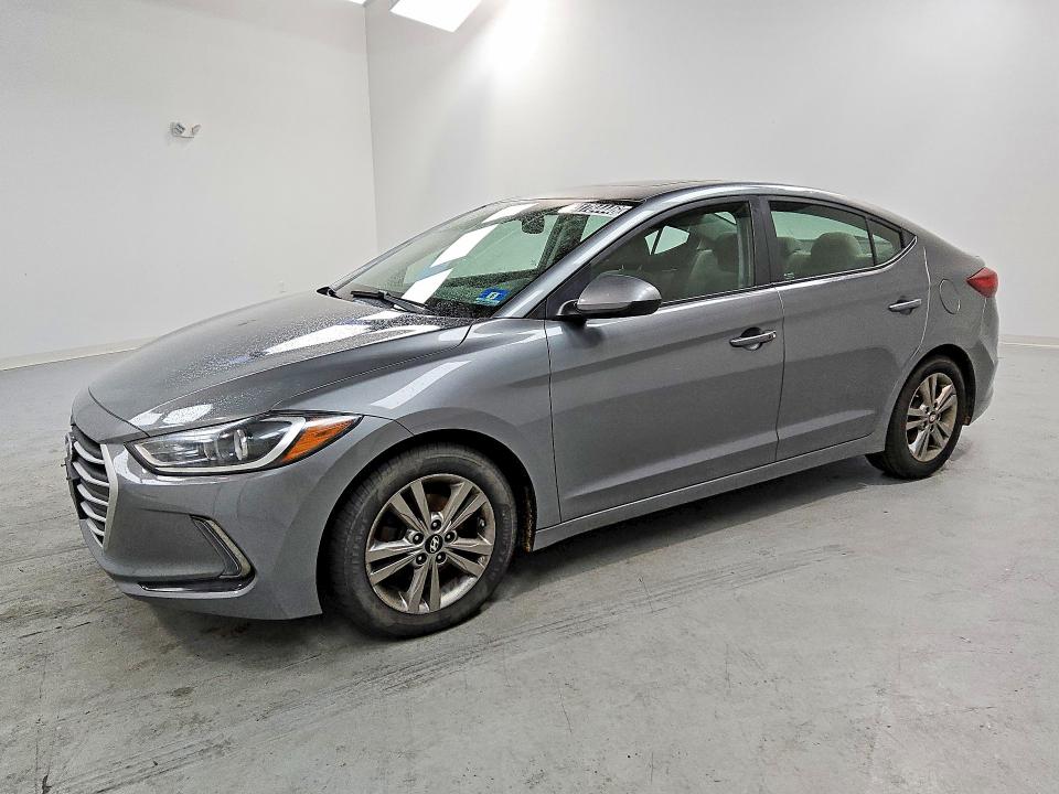 2018 Hyundai Elantra VIN KMHD84LF6JU578238 COPART salvage auction — MINOR DENT/SCRATCHES, In - Certificate Of Title, sold $1,550 on 2026-07-02 (photo 1)